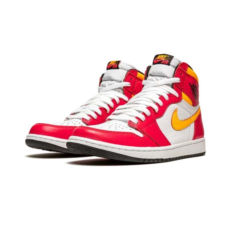 Jordan Air Jordan 1 High OG Light Fusion Red Mens