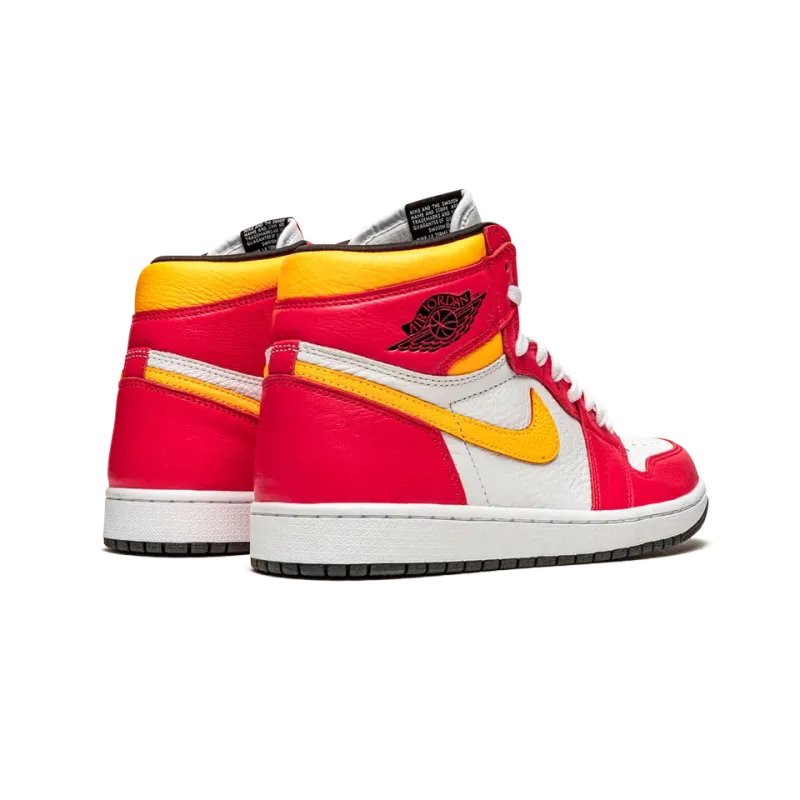 Jordan Air Jordan 1 High OG Light Fusion Red Mens