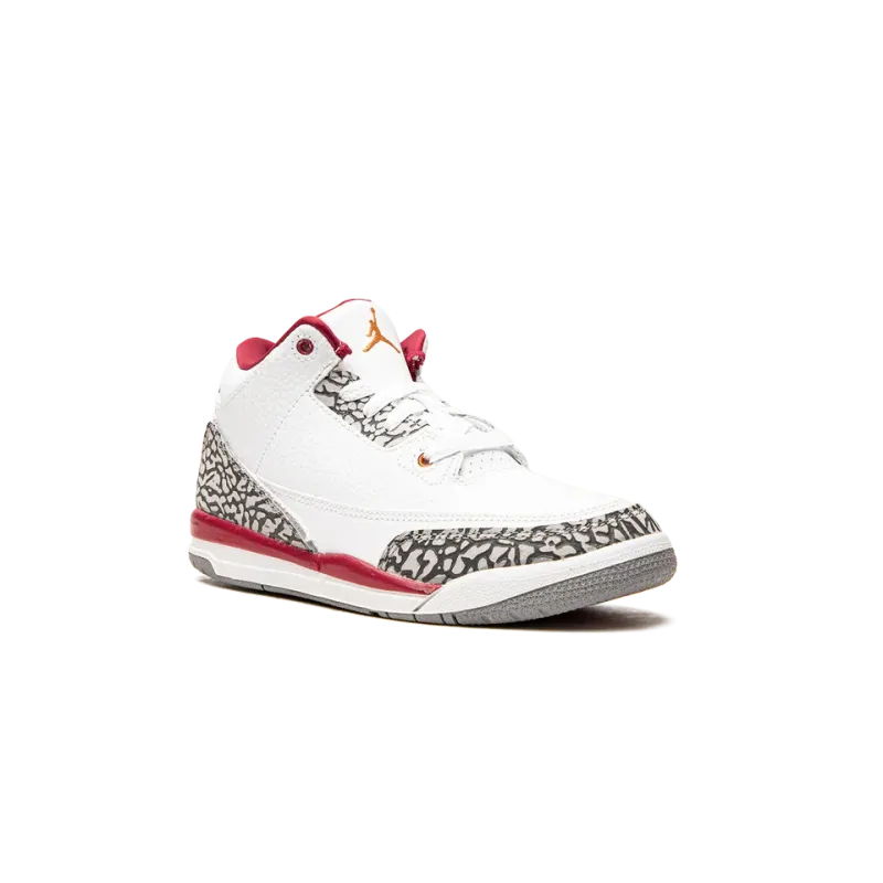 Jordan Air Jordan 3 PS Cardinal Pre School