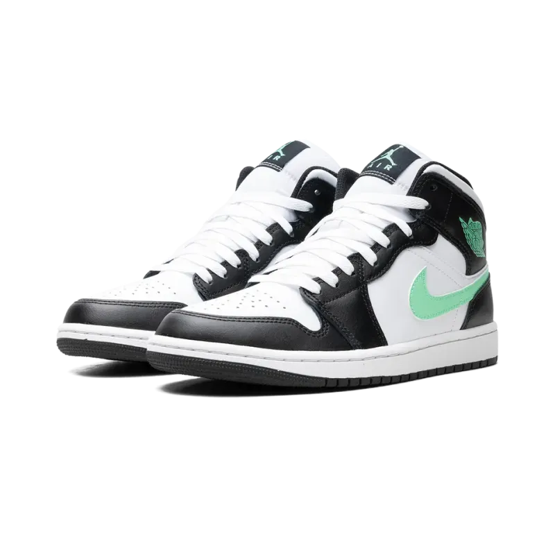 Jordan Air Jordan 1 Mid GREEN GLOW Mens
