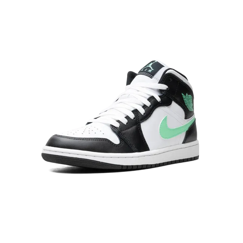 Jordan Air Jordan 1 Mid GREEN GLOW Mens