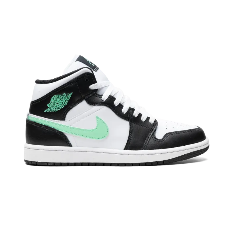 Jordan Air Jordan 1 Mid GREEN GLOW Mens