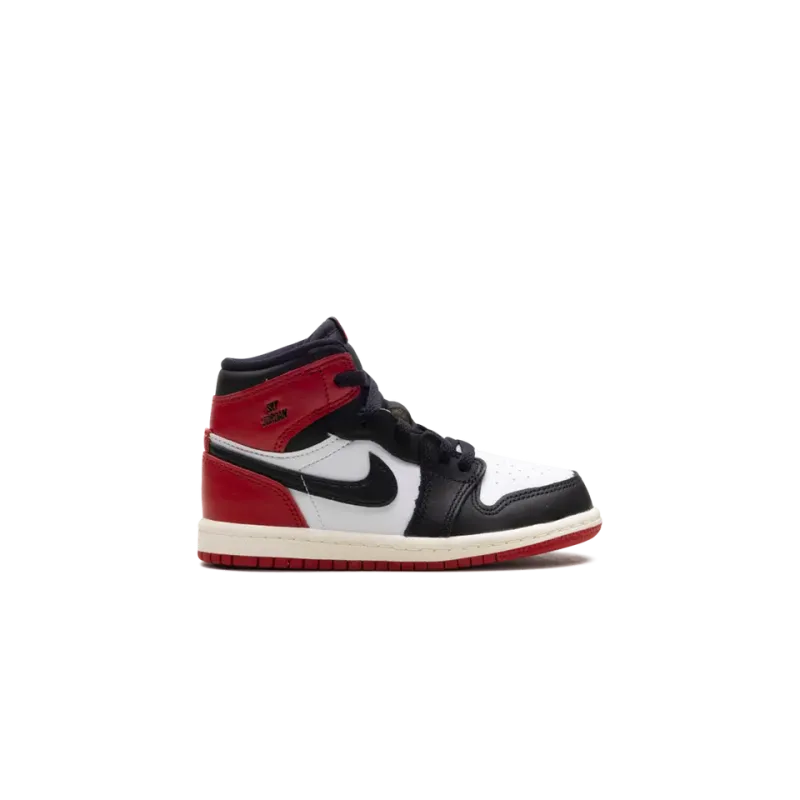 Jordan Jordan 1 Retro High OG TD Black Toe Reimagined Toddler