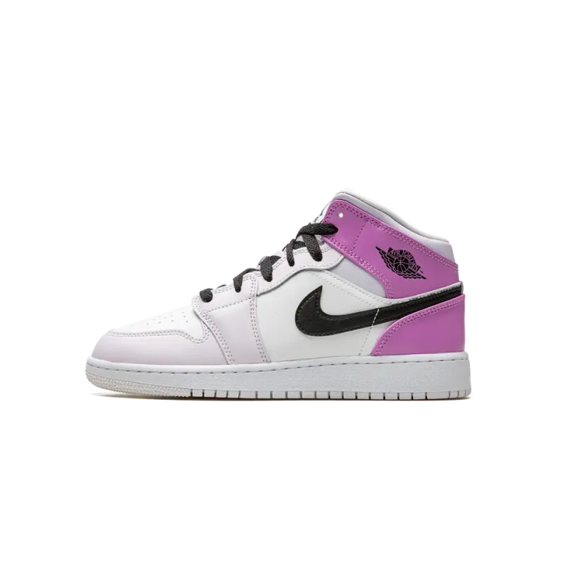 Jordan Air Jordan 1 Mid GS Barely Grape Grade School