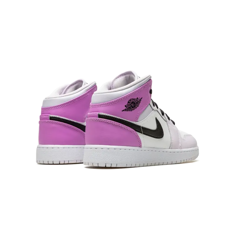 Jordan Air Jordan 1 Mid GS Barely Grape Grade School