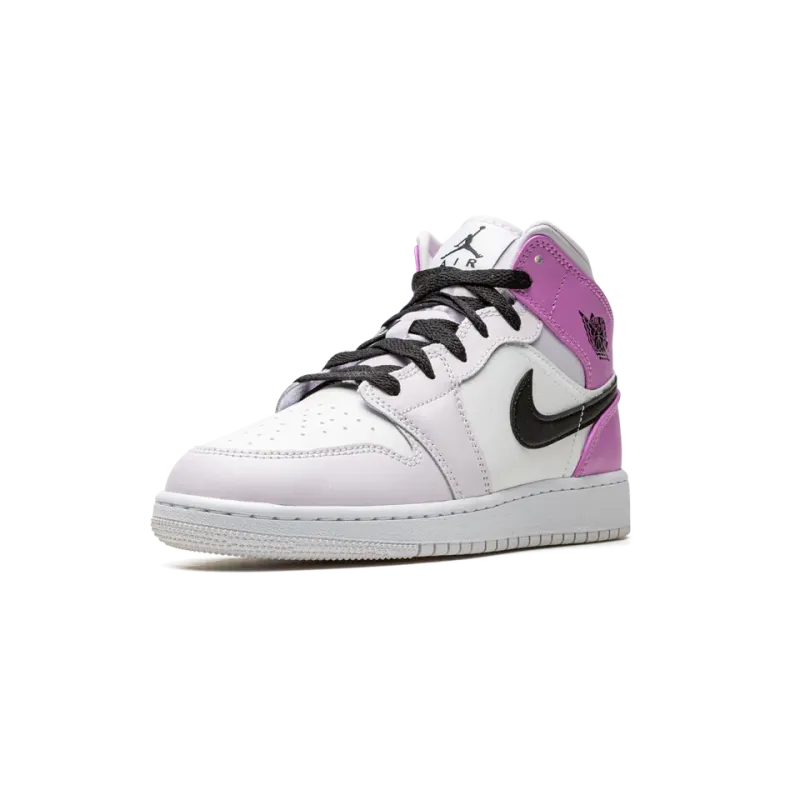 Jordan Air Jordan 1 Mid GS Barely Grape Grade School