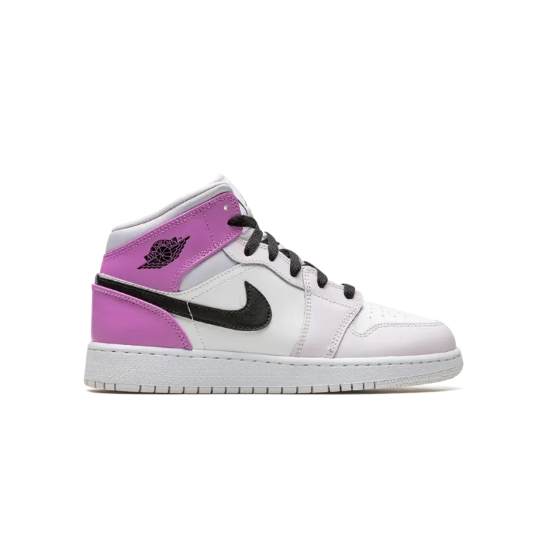 Jordan Air Jordan 1 Mid GS Barely Grape Grade School