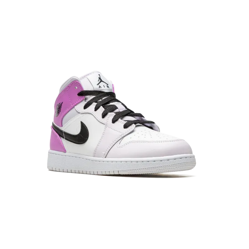 Jordan Air Jordan 1 Mid GS Barely Grape Grade School