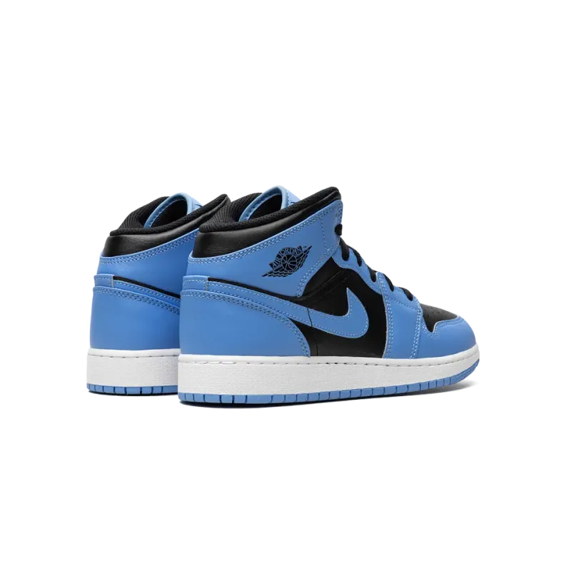 Jordan Air Jordan 1 Mid GS University Blue Grade School