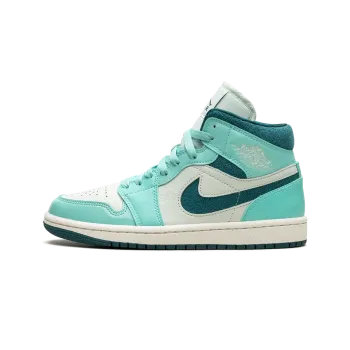Jordan AIR JORDAN 1 MID SE WMNS Bleached Turquoise Womens