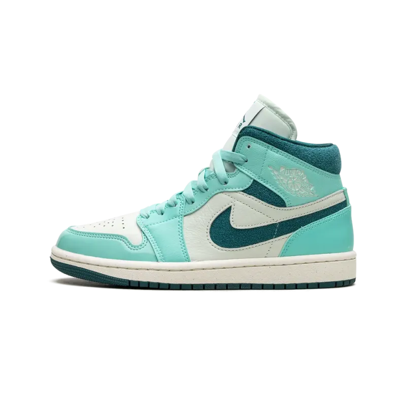 Jordan AIR JORDAN 1 MID SE WMNS Bleached Turquoise Womens