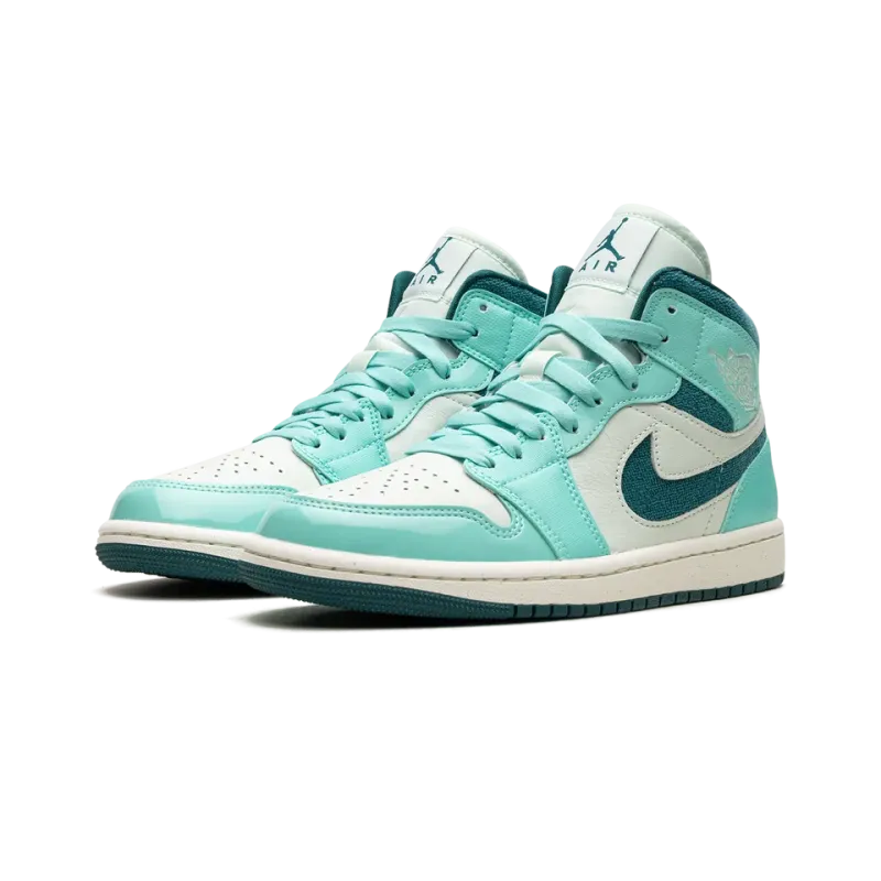 Jordan AIR JORDAN 1 MID SE WMNS Bleached Turquoise Womens