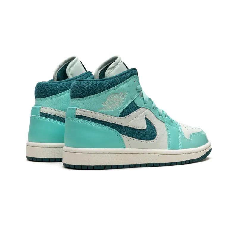 Jordan AIR JORDAN 1 MID SE WMNS Bleached Turquoise Womens