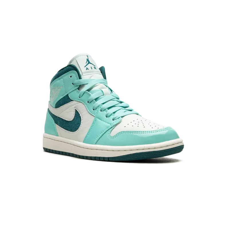 Jordan AIR JORDAN 1 MID SE WMNS Bleached Turquoise Womens