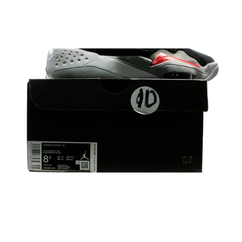 Jordan Jordan Zoom 92 Black Cement Mens