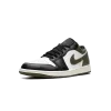 Jordan Air Jordan 1 Low Black Toe Medium Olive Mens