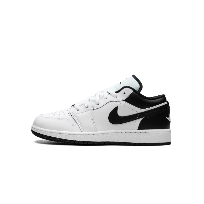 Jordan Air Jordan 1 Low GS WHITE BLACK Grade School
