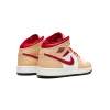 Jordan Air Jordan 1 Mid GS Beige / Red Grade School