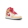 Jordan Air Jordan 1 Mid GS Beige / Red Grade School