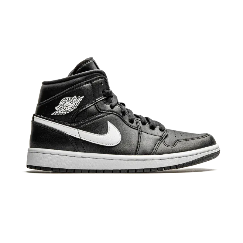 Jordan AIR JORDAN 1 MID WMNS Black / White Womens
