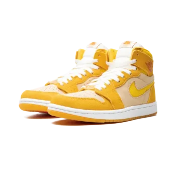 Jordan Air Jordan 1 Zoom Air CMFT 2 WMNS Yellow Ochre/Tour Yellow-Pale Vanilla-Safety Womens