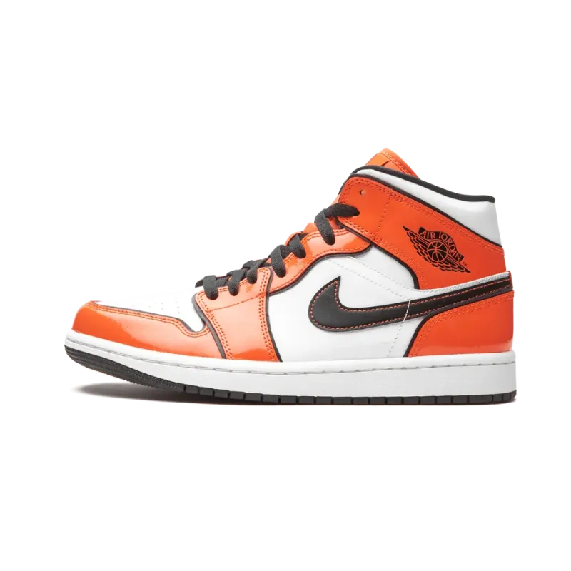 Jordan Air Jordan 1 Mid SE Turf Orange Mens
