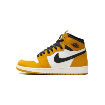 Jordan Air Jordan 1 Retro High OG GS Yellow Ochre / Black Grade School