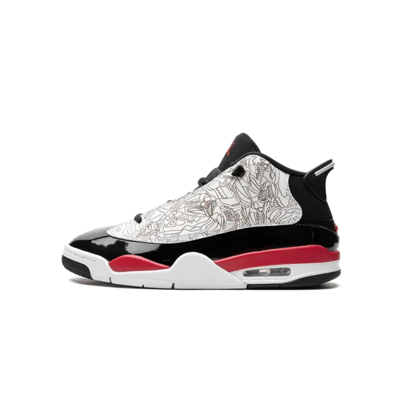 Jordan Air Jordan Dub Zero GS White / Fire Red Grade School