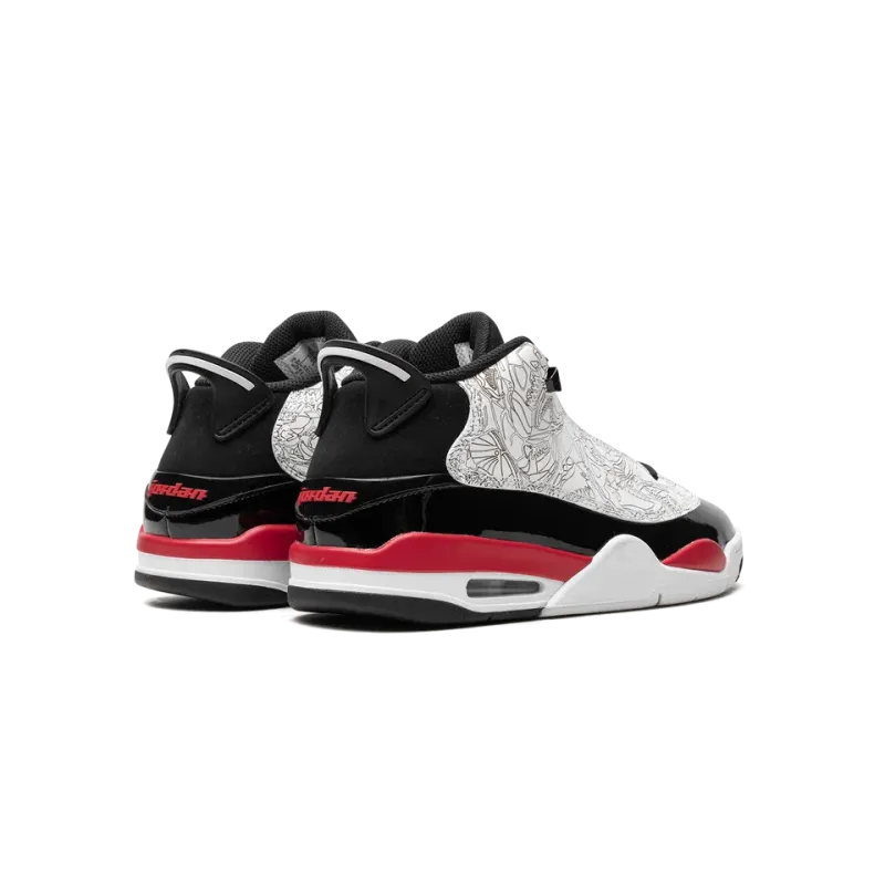 Jordan Air Jordan Dub Zero GS White / Fire Red Grade School