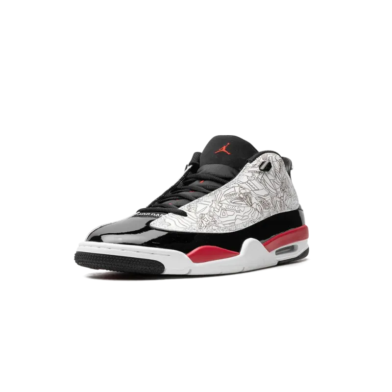 Jordan Air Jordan Dub Zero GS White / Fire Red Grade School