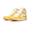 Jordan JORDAN 1 MID WMNS White / University Gold Womens