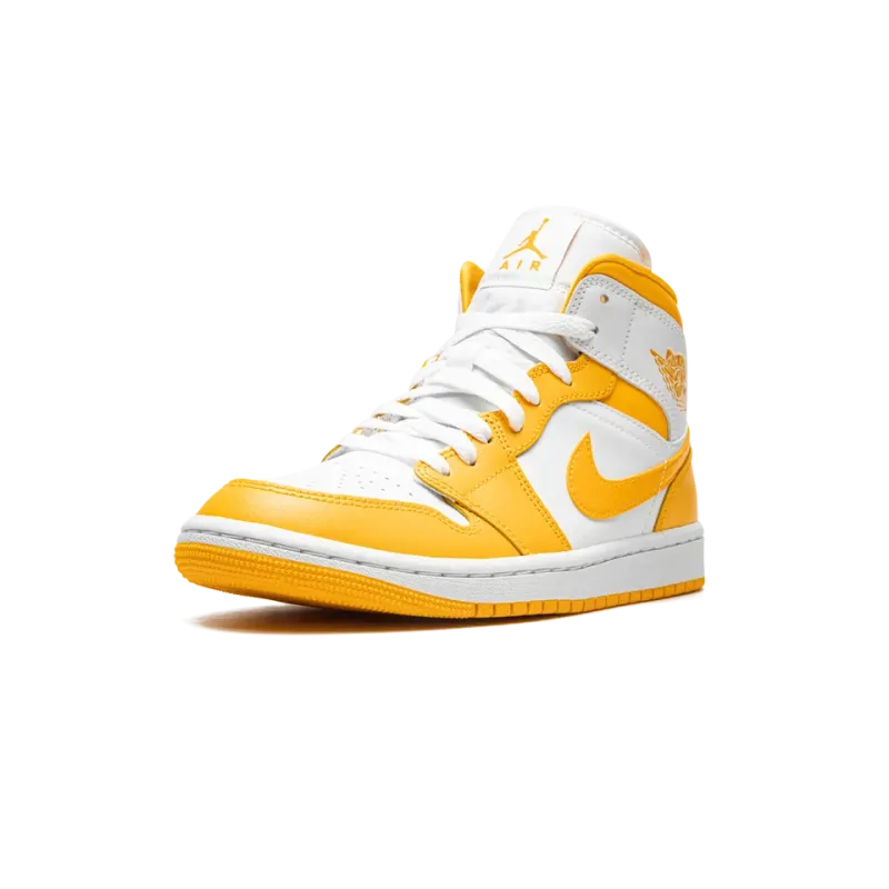 Jordan JORDAN 1 MID WMNS White / University Gold Womens
