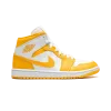 Jordan JORDAN 1 MID WMNS White / University Gold Womens