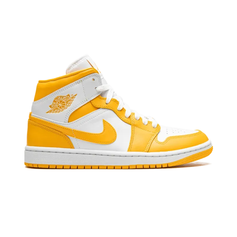 Jordan JORDAN 1 MID WMNS White / University Gold Womens