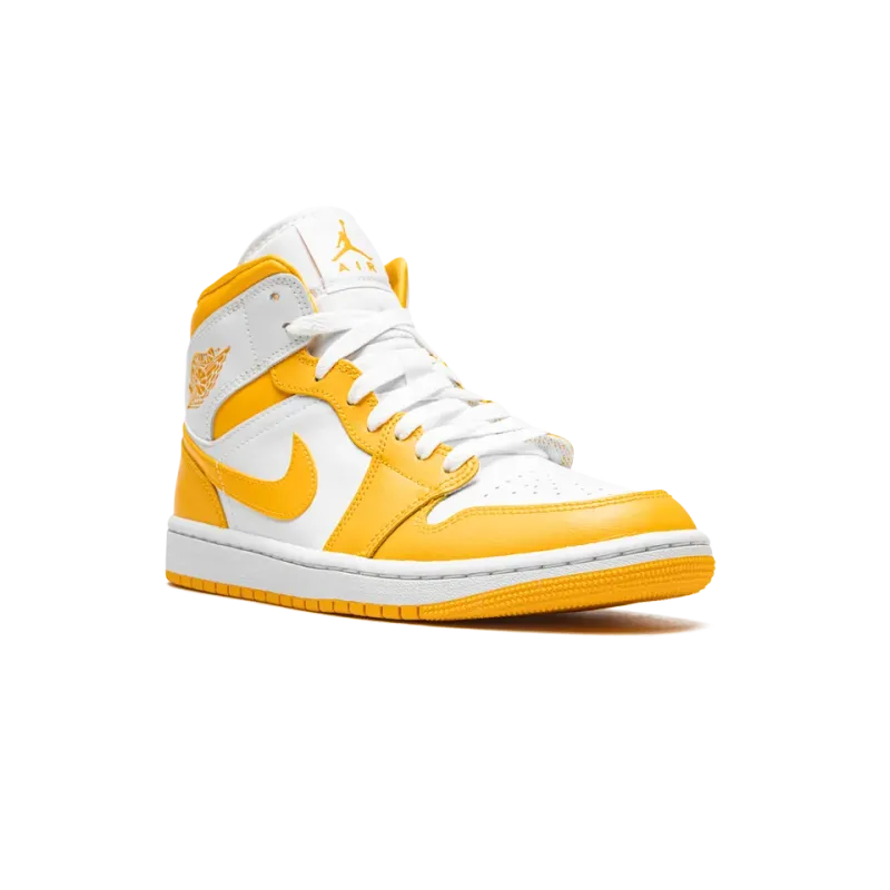 Jordan JORDAN 1 MID WMNS White / University Gold Womens
