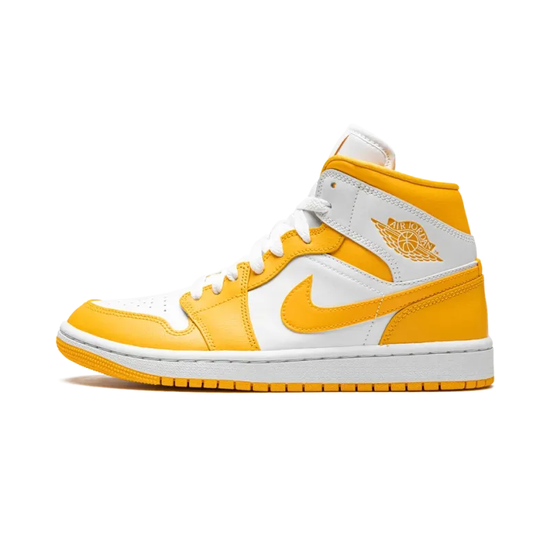 Jordan JORDAN 1 MID WMNS White / University Gold Womens