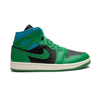 Jordan AIR JORDAN 1 MID WMNS Lucky Green Aquatone Womens