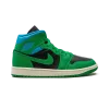 Jordan AIR JORDAN 1 MID WMNS Lucky Green Aquatone Womens
