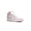 Jordan Jordan 1 Mid PS Pink Foam Fire Red White Pre School