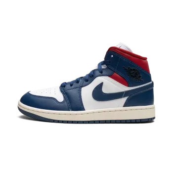Jordan AIR JORDAN 1 MID WMNS Blue / Red Womens