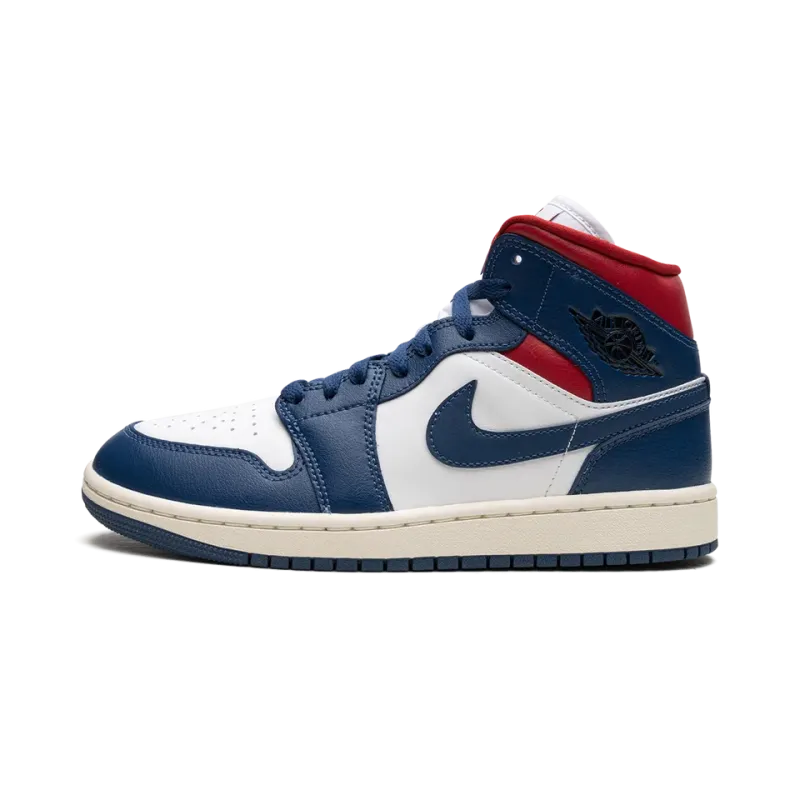 Jordan AIR JORDAN 1 MID WMNS Blue / Red Womens