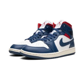 Jordan AIR JORDAN 1 MID WMNS Blue / Red Womens