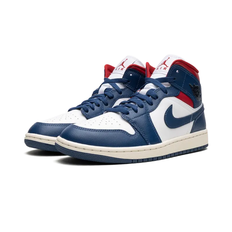 Jordan AIR JORDAN 1 MID WMNS Blue / Red Womens