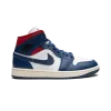 Jordan AIR JORDAN 1 MID WMNS Blue / Red Womens