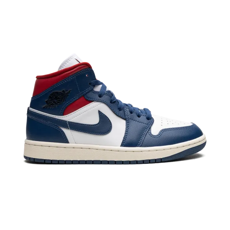 Jordan AIR JORDAN 1 MID WMNS Blue / Red Womens