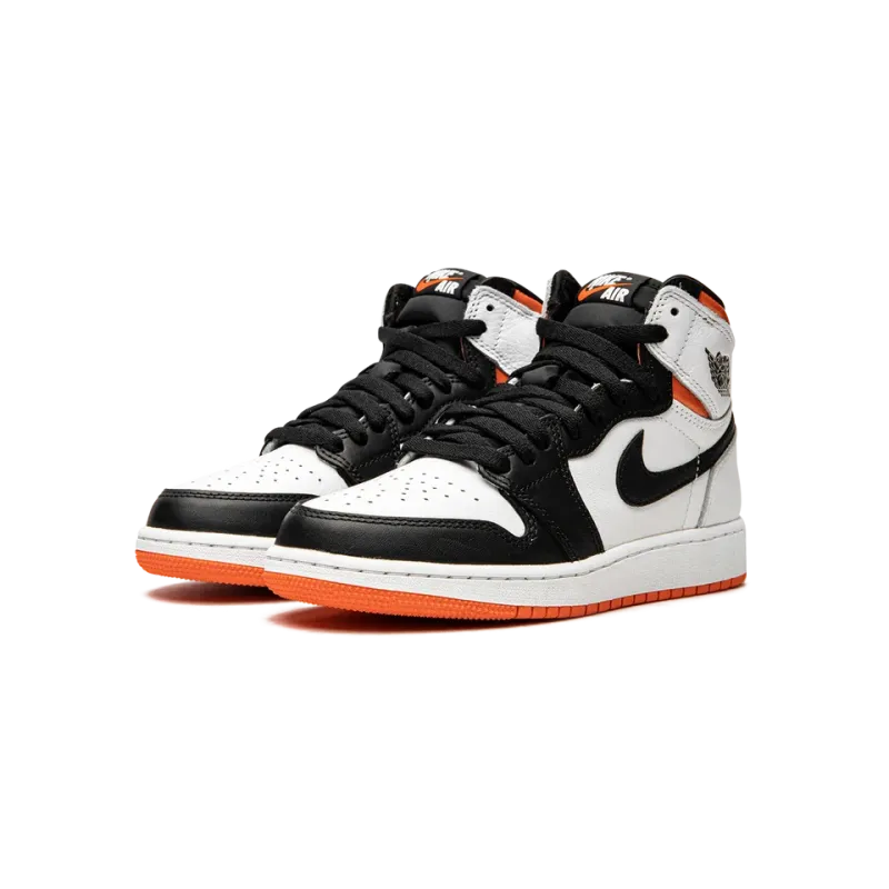 Jordan Air Jordan 1 Retro High OG GS Electro Orange Grade School