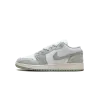 Jordan Jordan 1 Low SE GS White Seafoam Grade School
