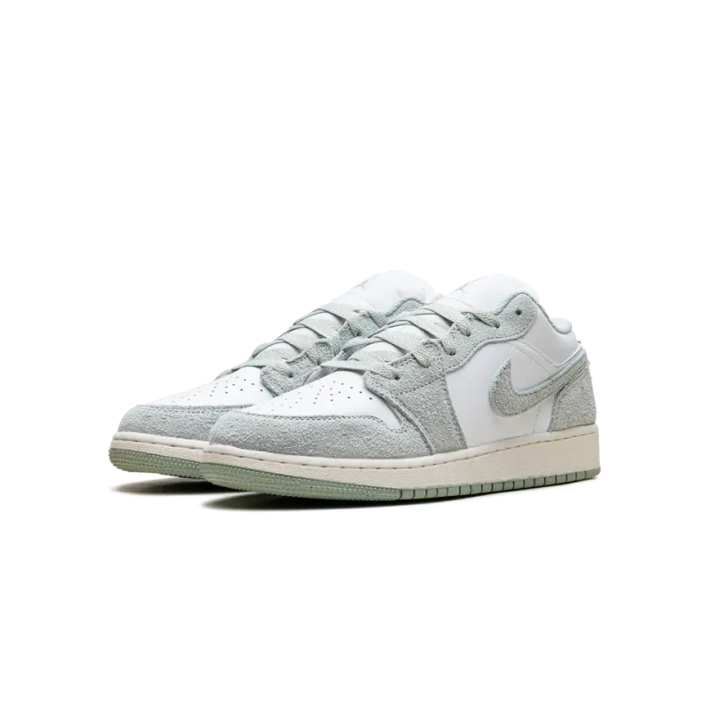 Jordan Jordan 1 Low SE GS White Seafoam Grade School