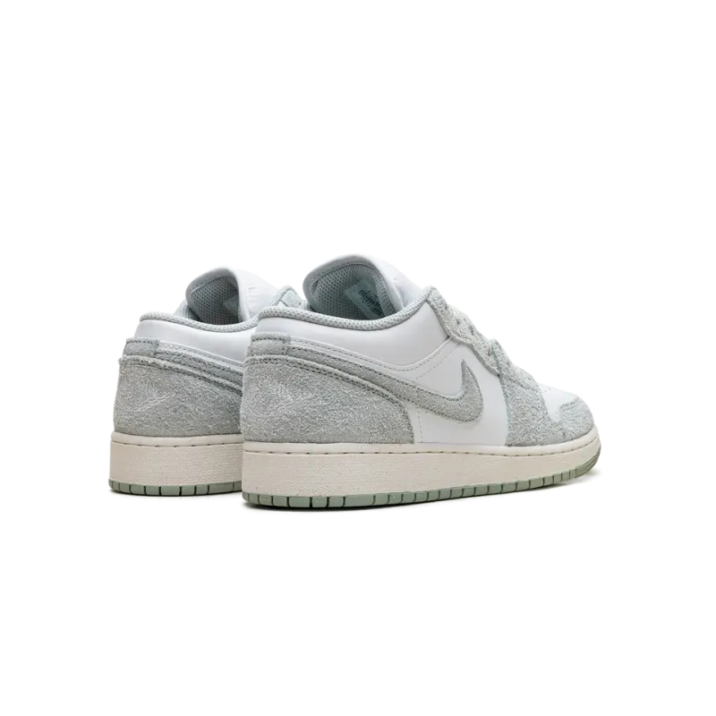 Jordan Jordan 1 Low SE GS White Seafoam Grade School