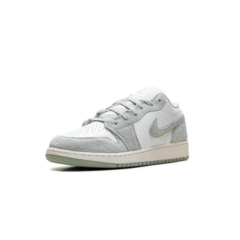 Jordan Jordan 1 Low SE GS White Seafoam Grade School